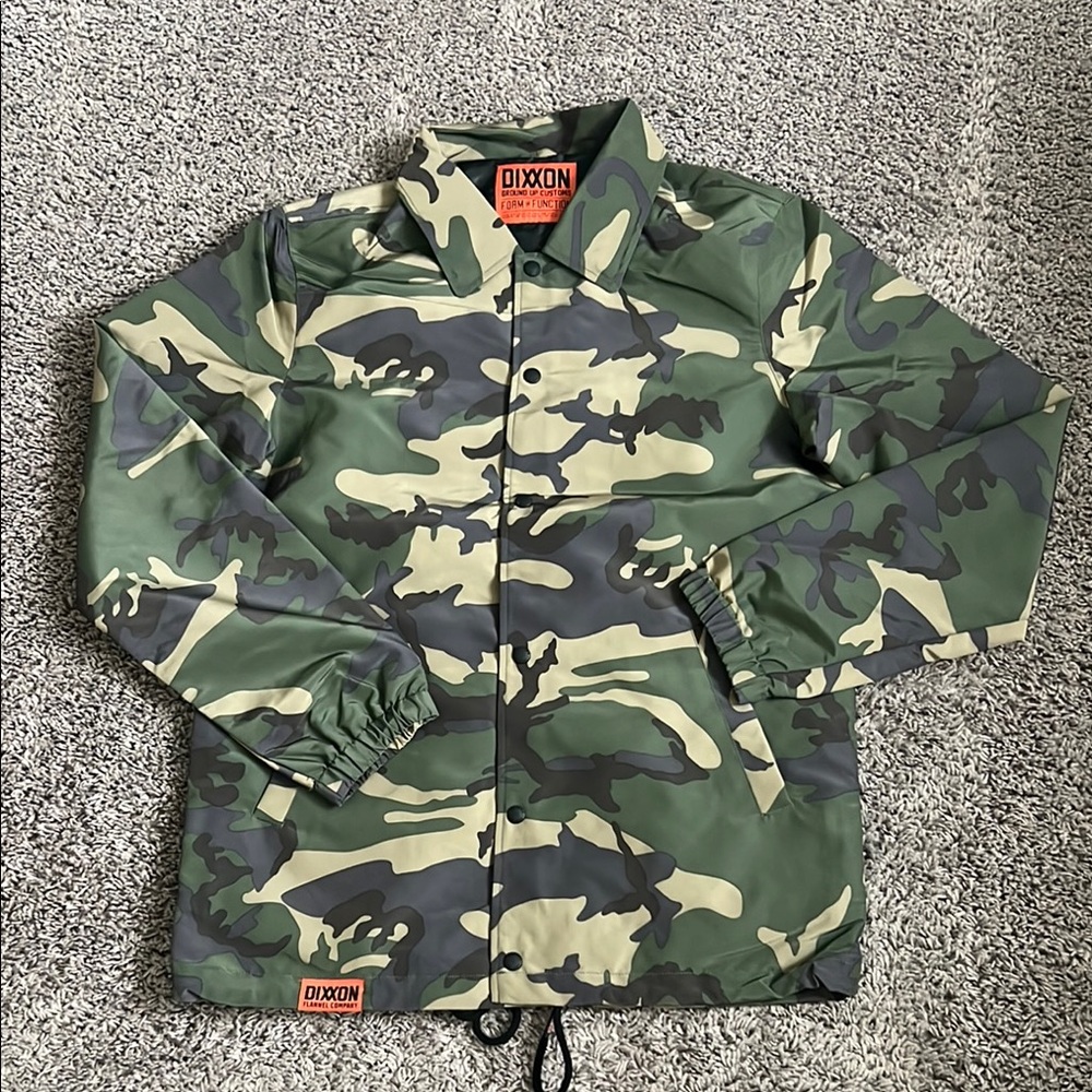 DIXXON Green Camouflage Jacket